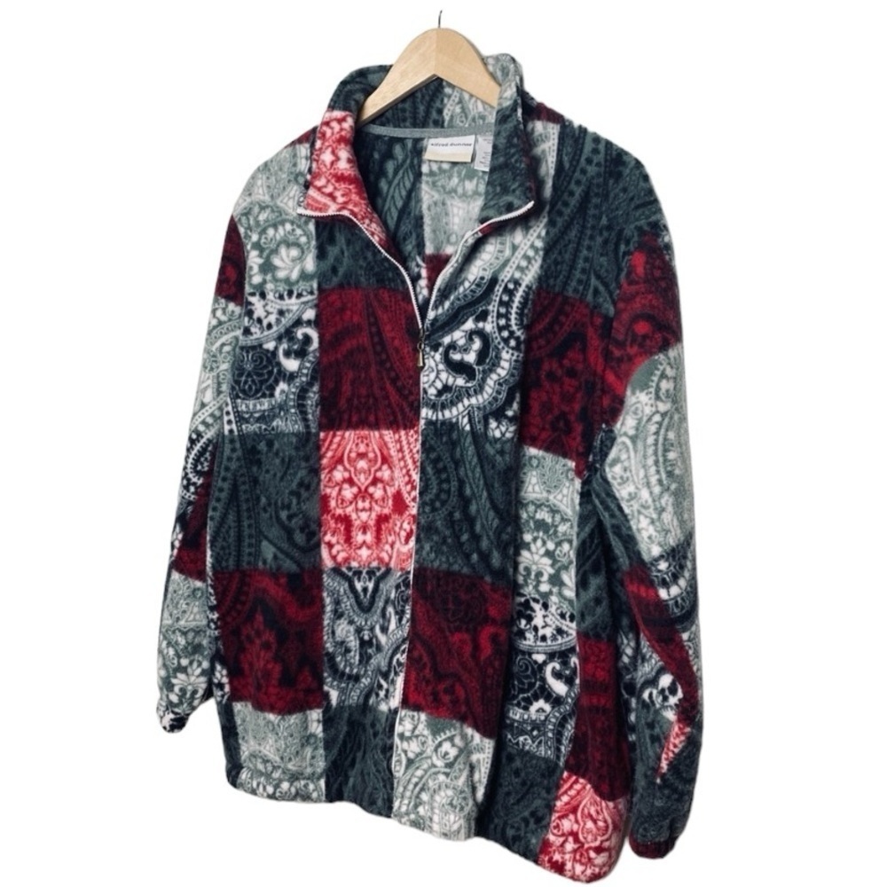 Woman Alfred Dunner Jacket multi colors Sz 1X